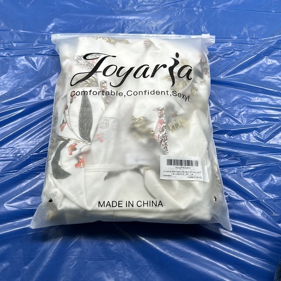 NWT-Joyaria Women Bamboo Super Soft Comfy Long Sleeve Button Down Pajama Set - Picture 11 of 11